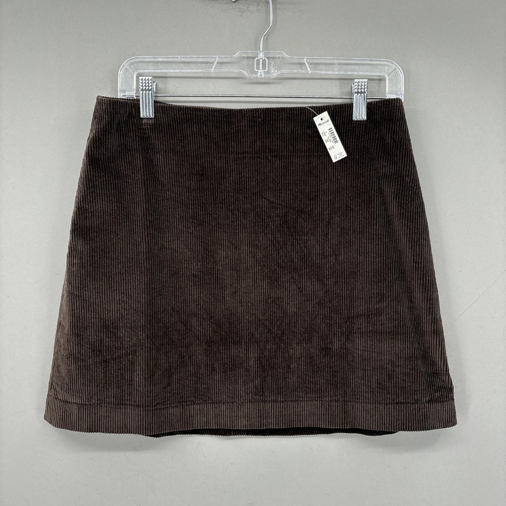 Madewell Brown Corduroy Mini Skirt
